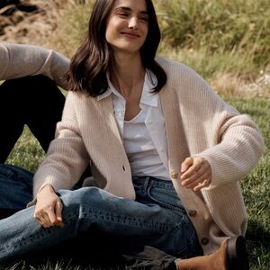 JENNI KAYNE Cashmere Cocoon Cardigan